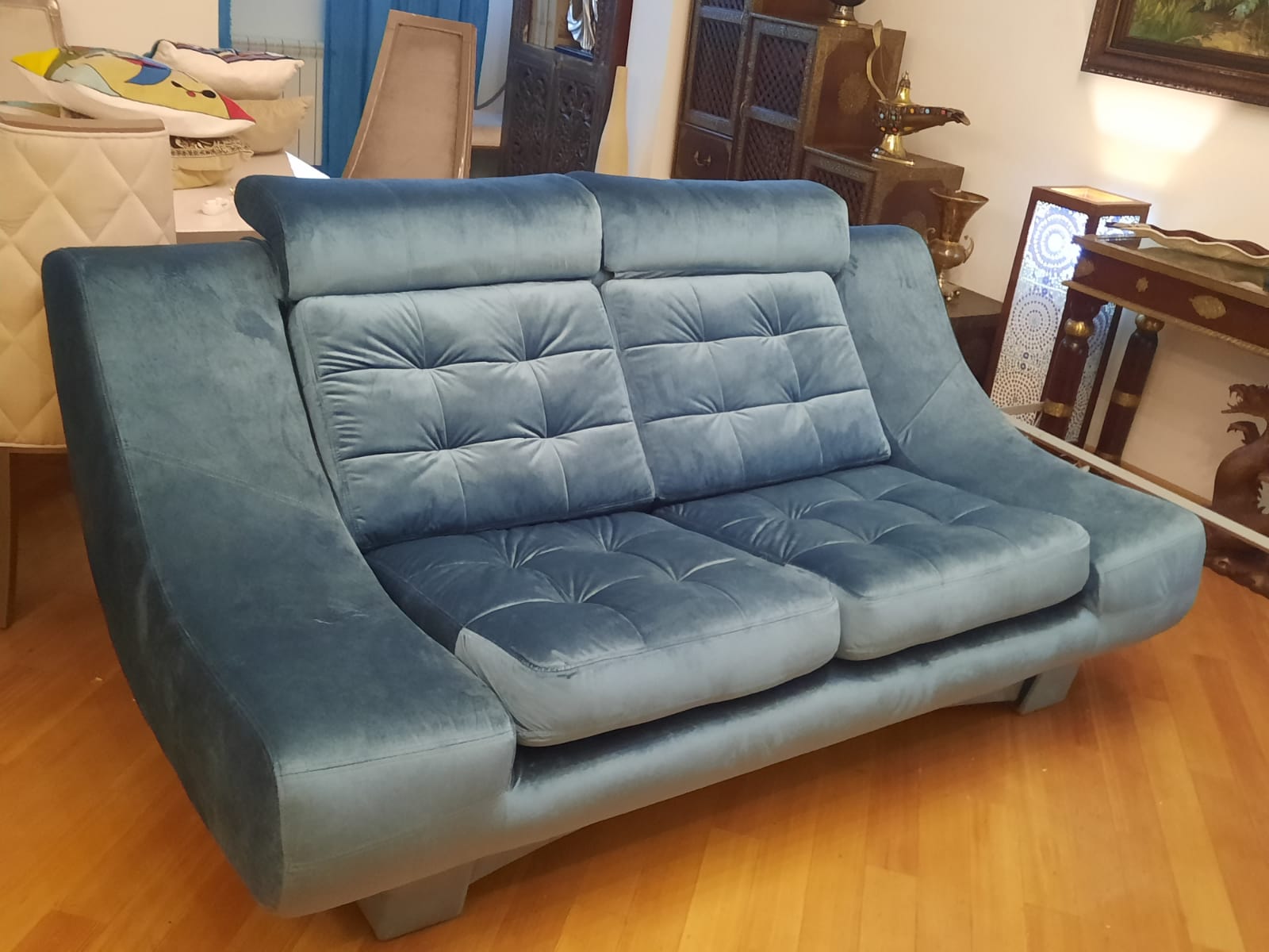 Обивка дивана на дому. Южноуральск