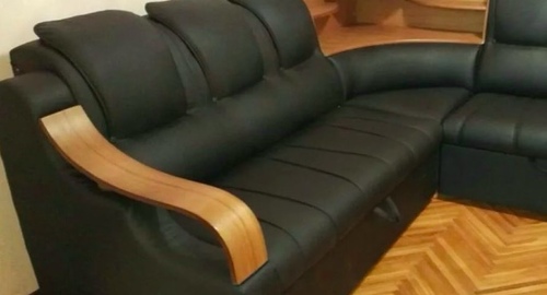 Перетяжка кожаного дивана. Южноуральск